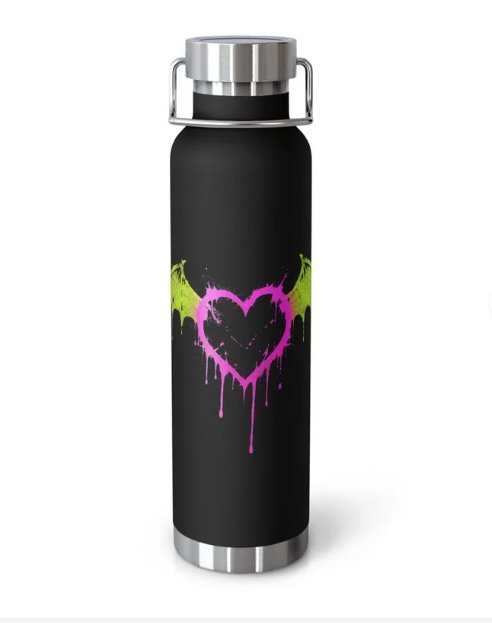 Neon Gargoyles Copper Vacuum Insulated Bottle